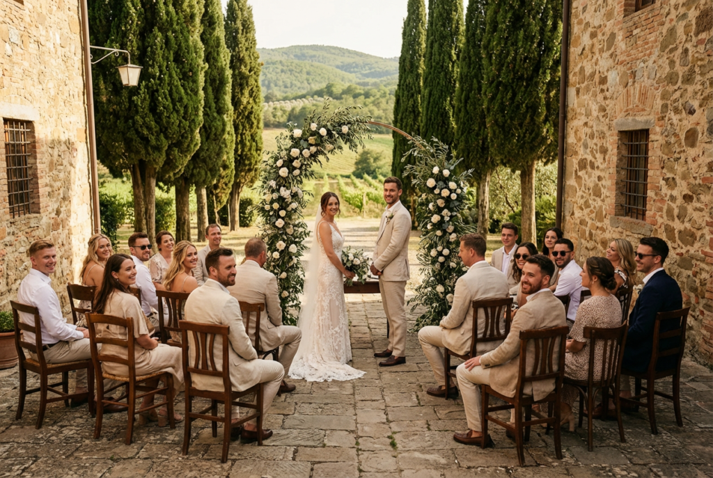 Intimate Wedding in italy