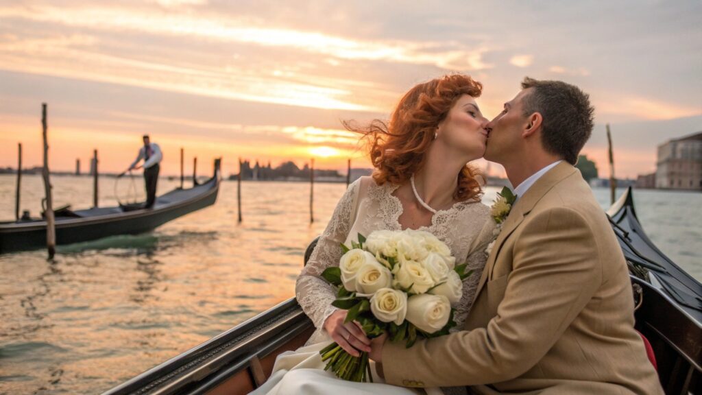 Venice Gondola Proposal - Marriage proposal in gondola Venice
