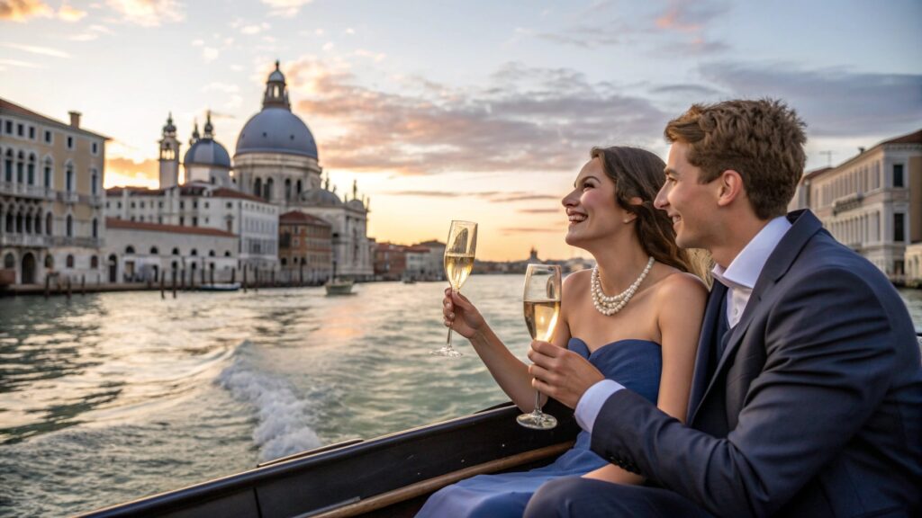 Venice Gondola Proposal - Marriage proposal in gondola Venice