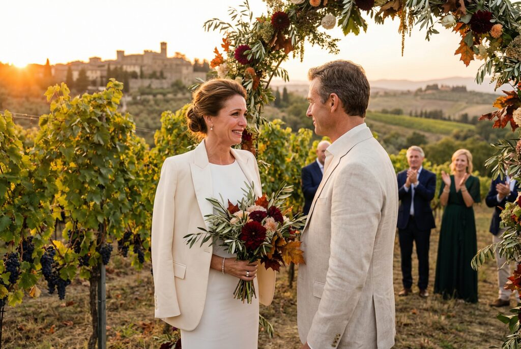 Renew Your Wedding Vows in Tuscany Italy  - Vow renewal in Tuscany Italy