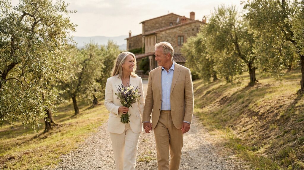 Renew Your Wedding Vows in Tuscany Italy  - Vow renewal in Tuscany Italy