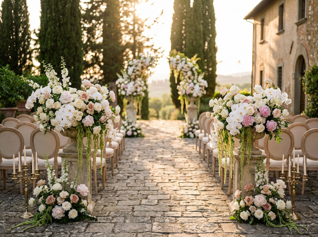 Wedding Decoration in Italy