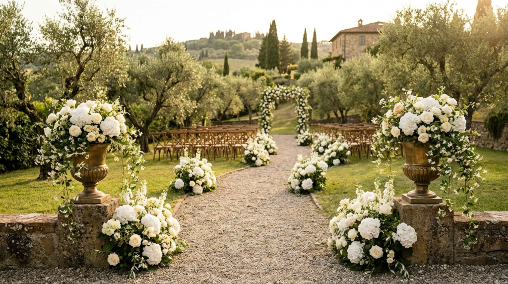Wedding Decoration in Italy