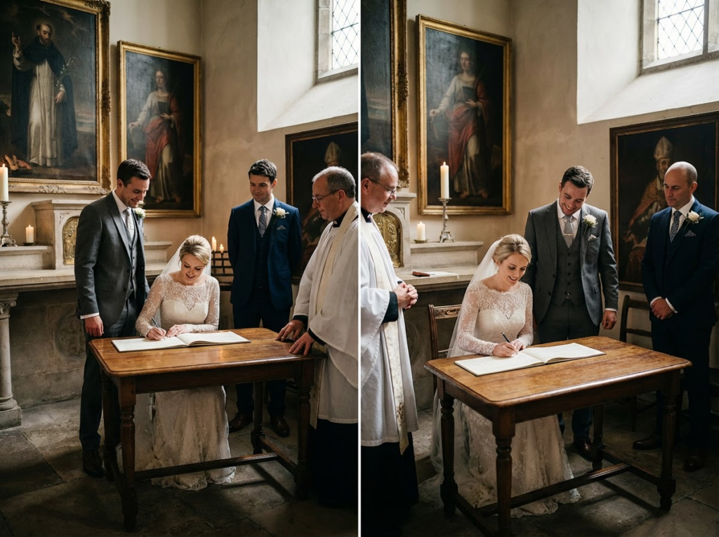 Catholic Wedding in Italy 