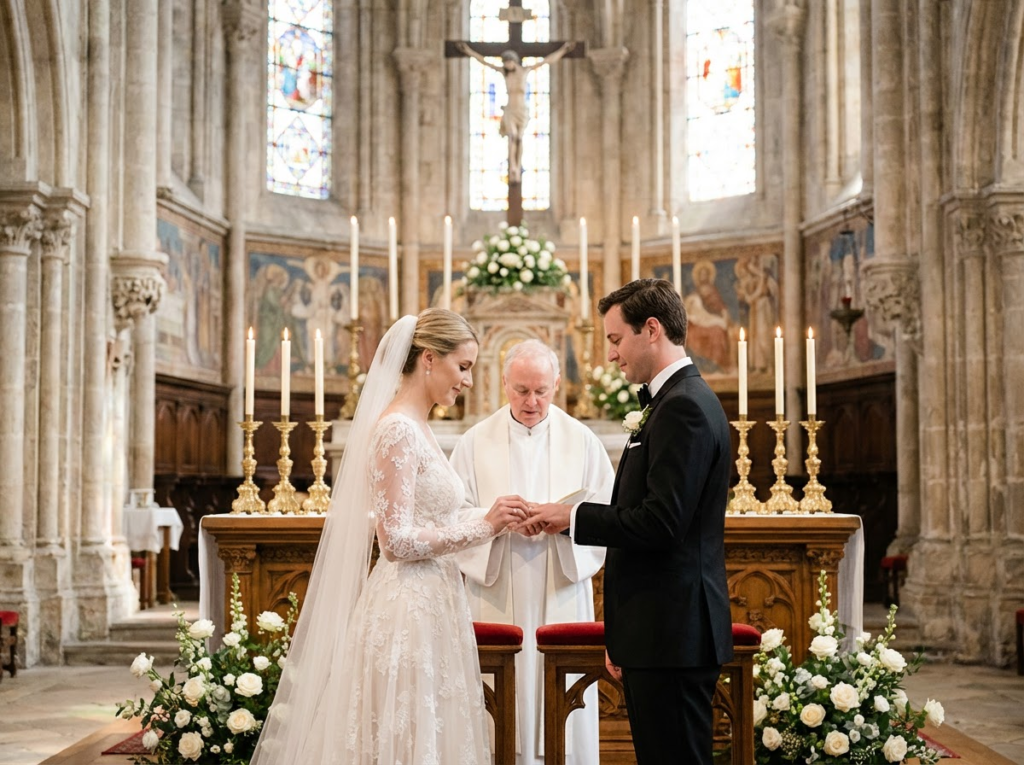 Catholic Wedding in Italy 