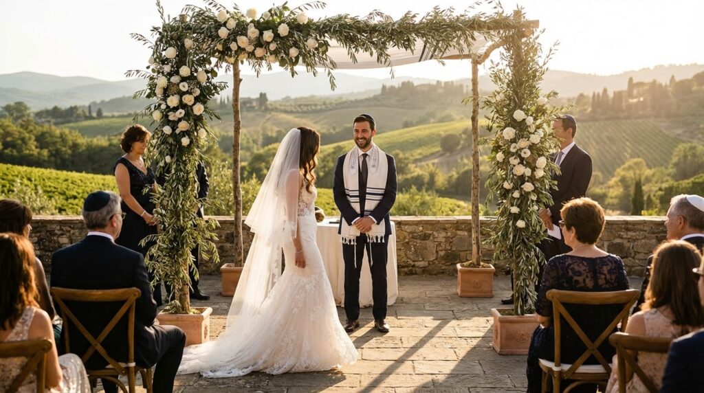 Jewish Wedding in Italy