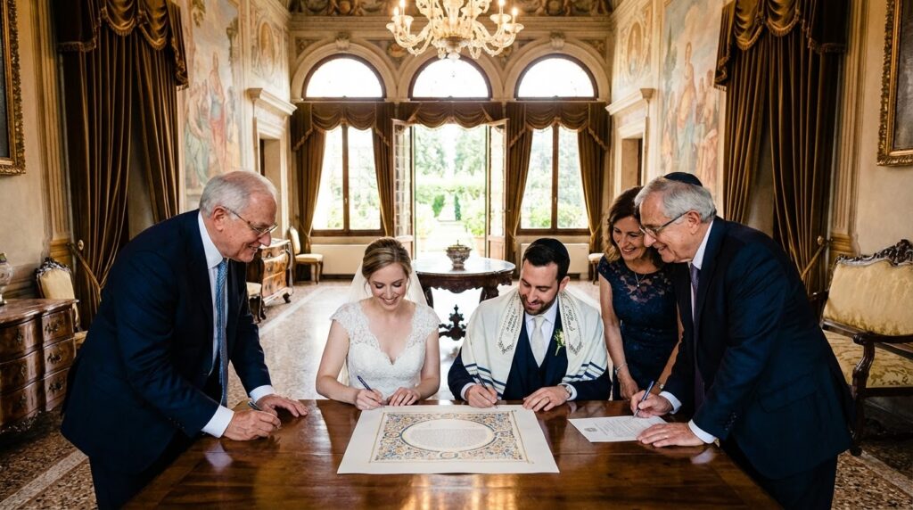 Jewish Wedding in Italy