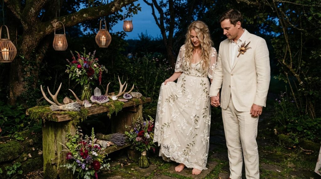 Pagan wedding in Italy