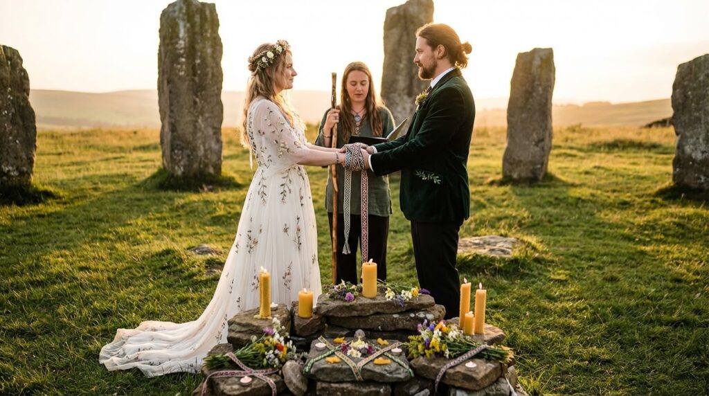 Pagan wedding in Italy