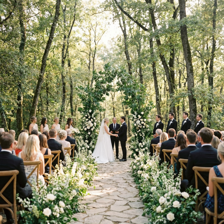 Luxury Forest Wedding in Italy