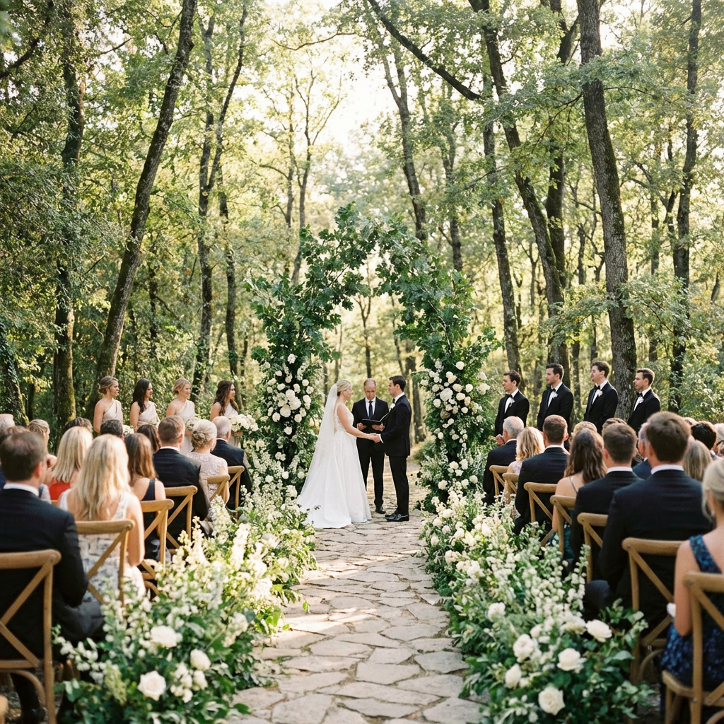 Luxury Forest Wedding in Italy