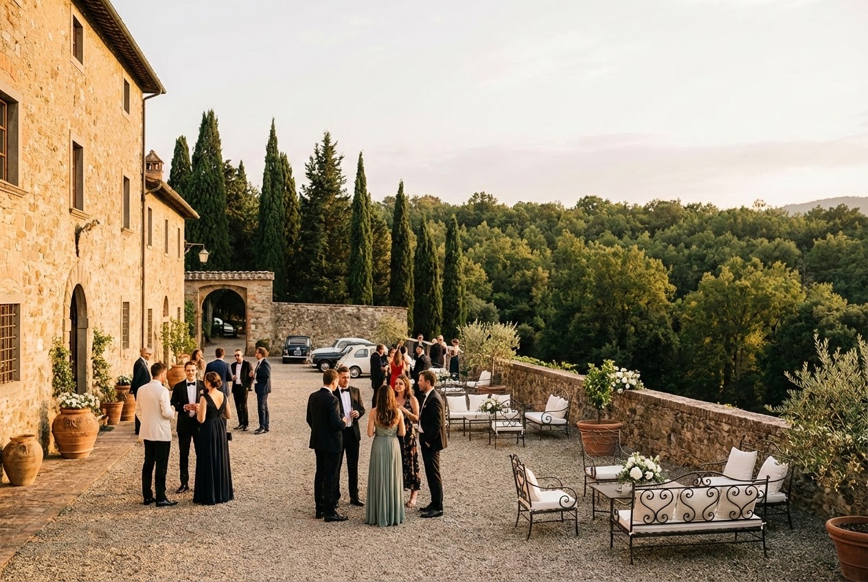 Luxury Forest Wedding in Italy