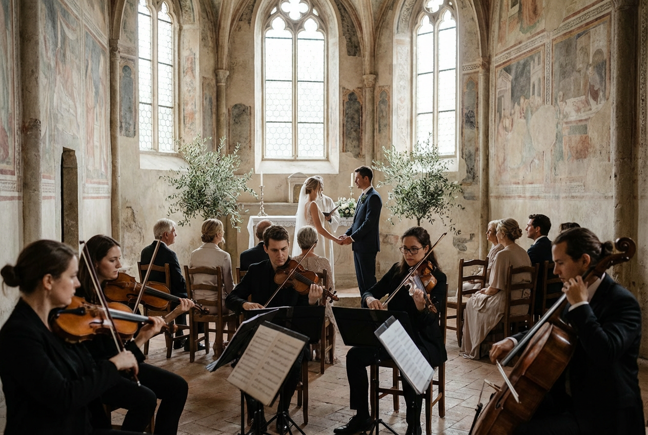 Luxury wedding entertainment Italy