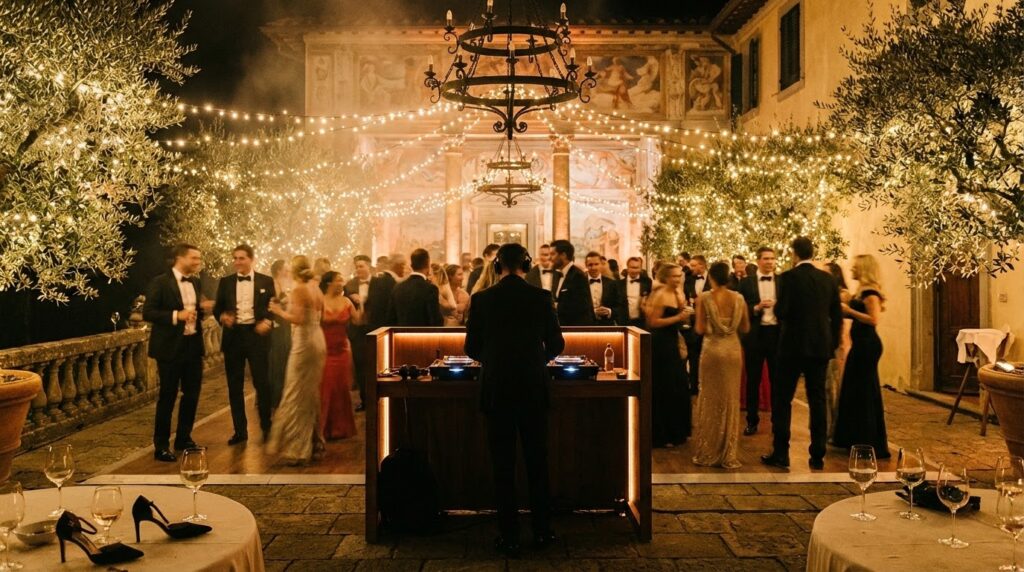Luxury wedding entertainment Italy
