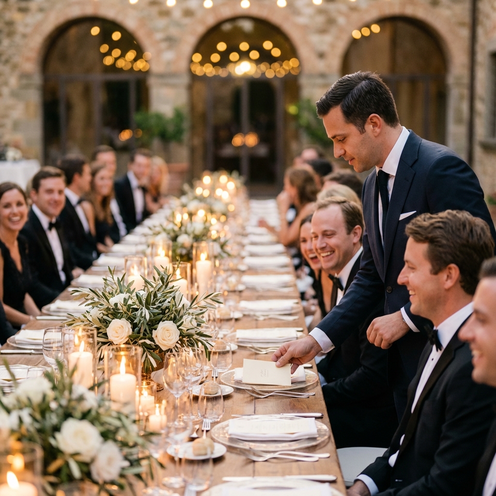 Luxury murder mystery wedding in Italy