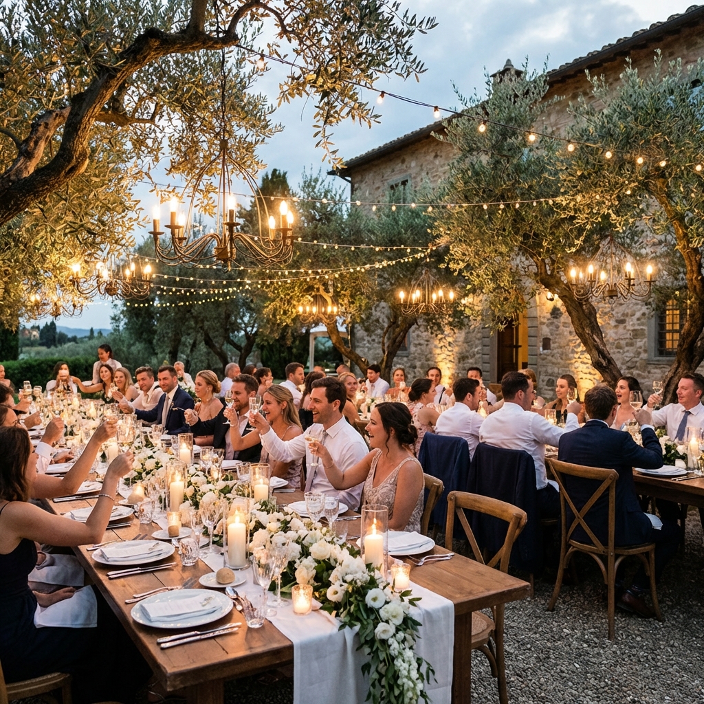 Luxury Forest Wedding in Italy