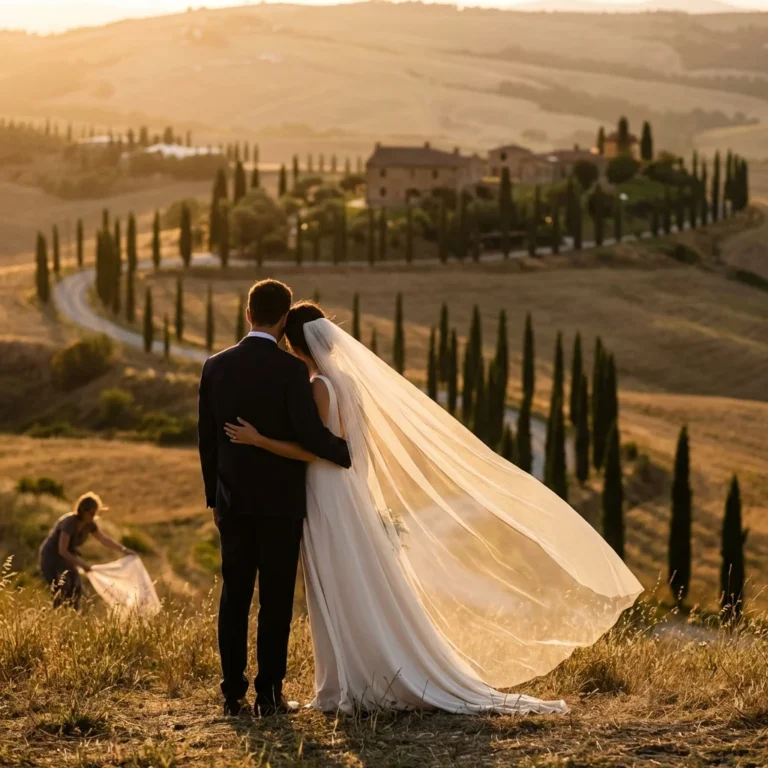 Tuscany elopement photographer