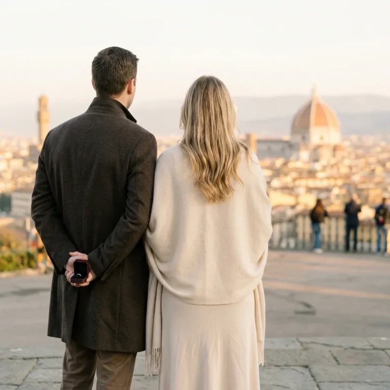 proposal in Florence Italy