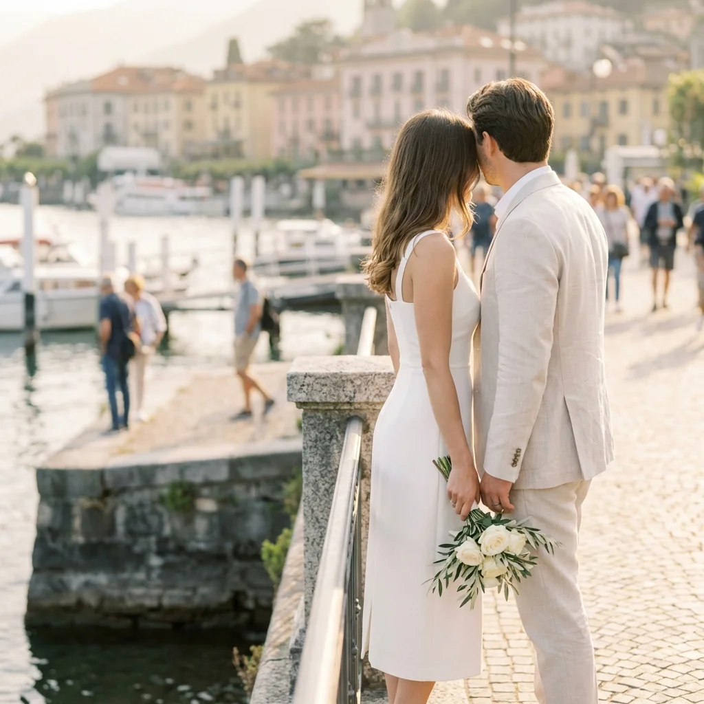 Vow Renewal Lake Como Italy