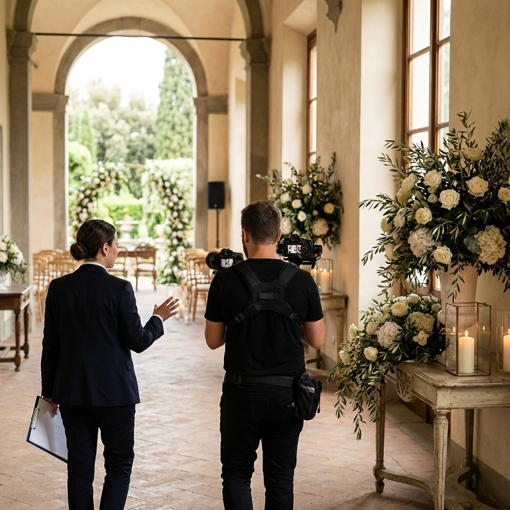 wedding videographer lake como
