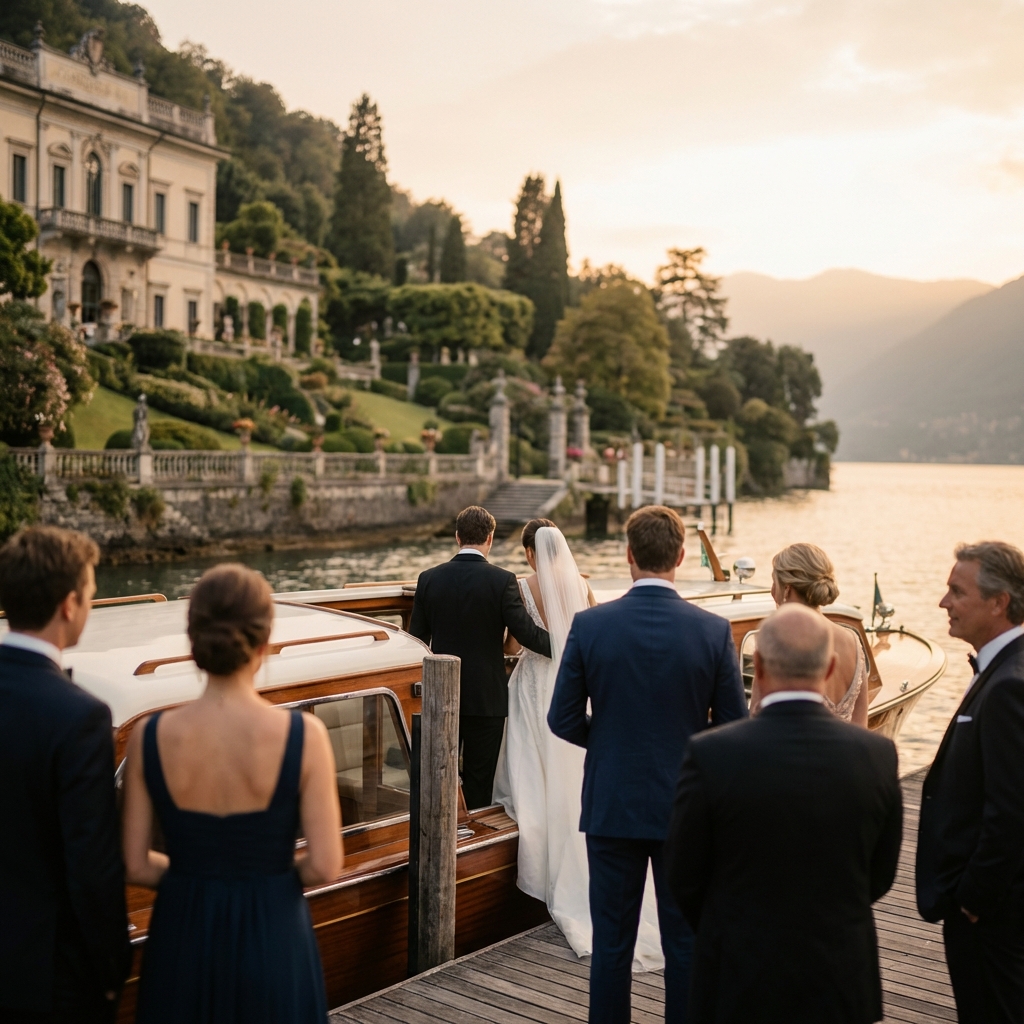 villa wedding in Italy