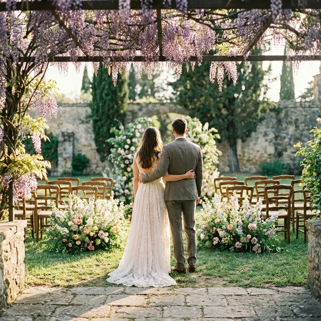 best wedding planners in italy at private estate ceremony
