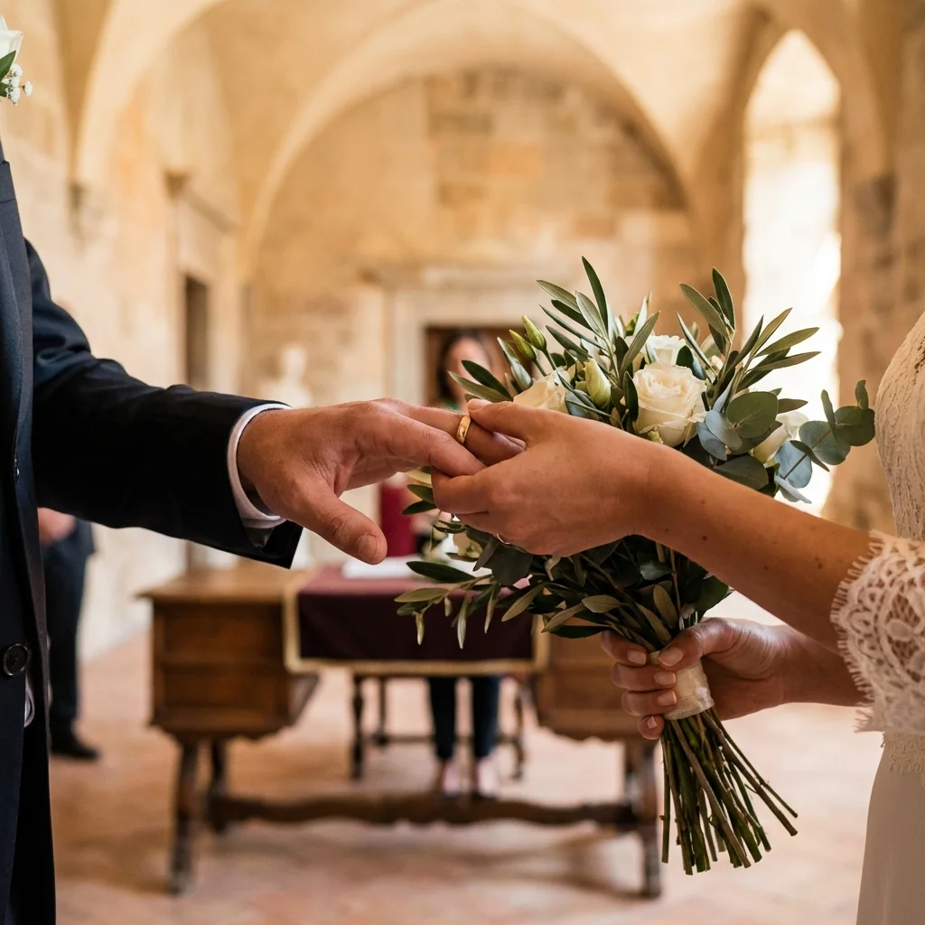 best wedding planners in italy guiding Italian civil ceremony