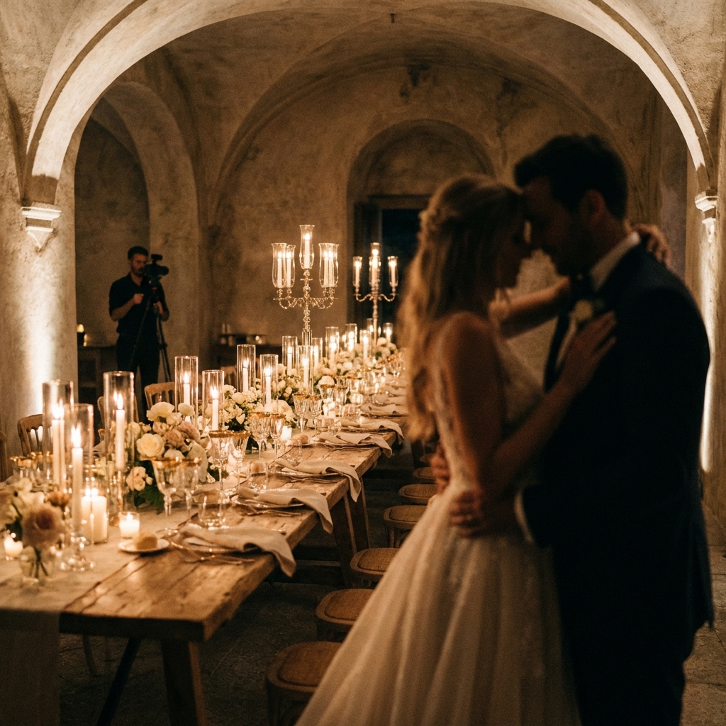 wedding videographer lake como