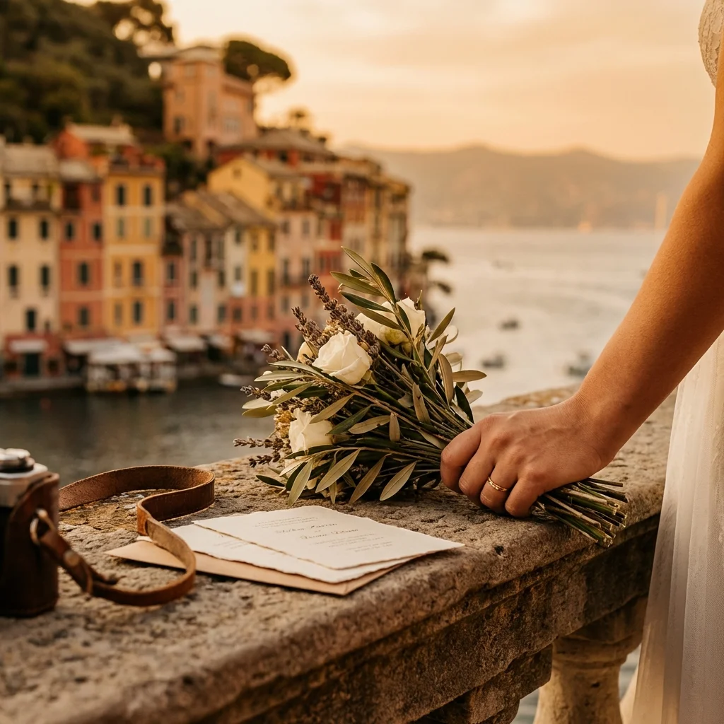 best wedding planners in italy curating Portofino photo details