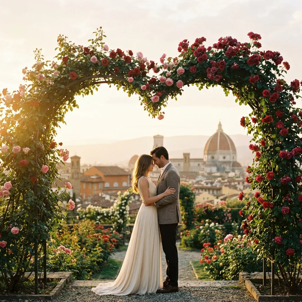Garden Wedding in Italy proposal package florence Italy – Kiss Me Italy