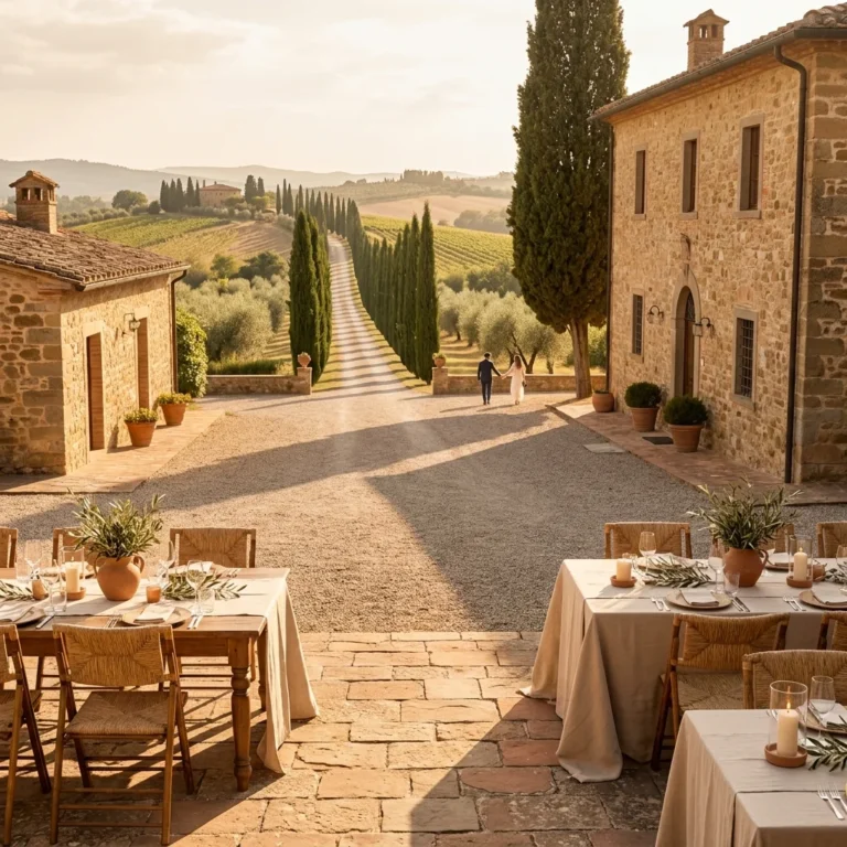 italian wedding color palette