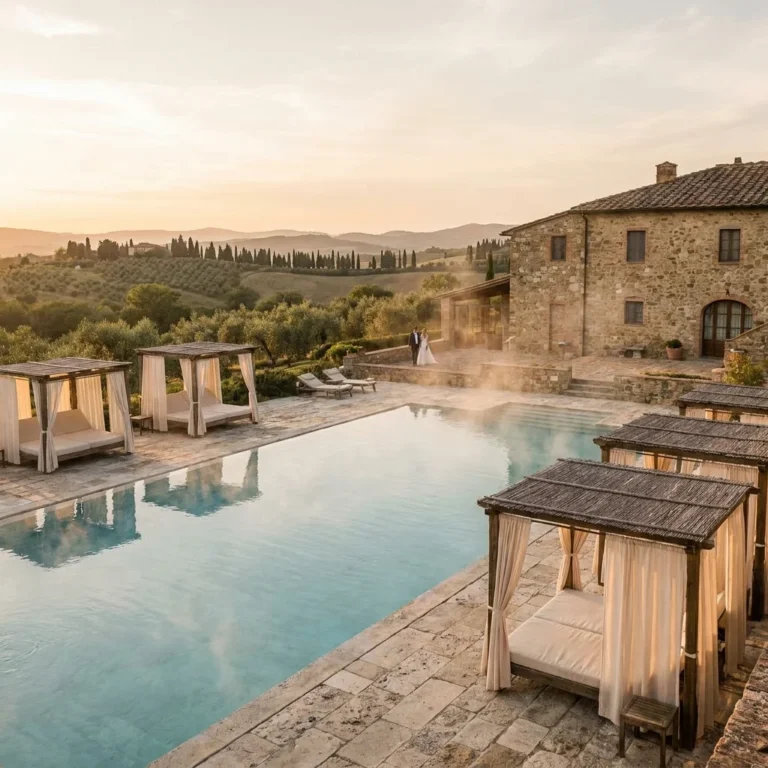 italy wedding spa retreat