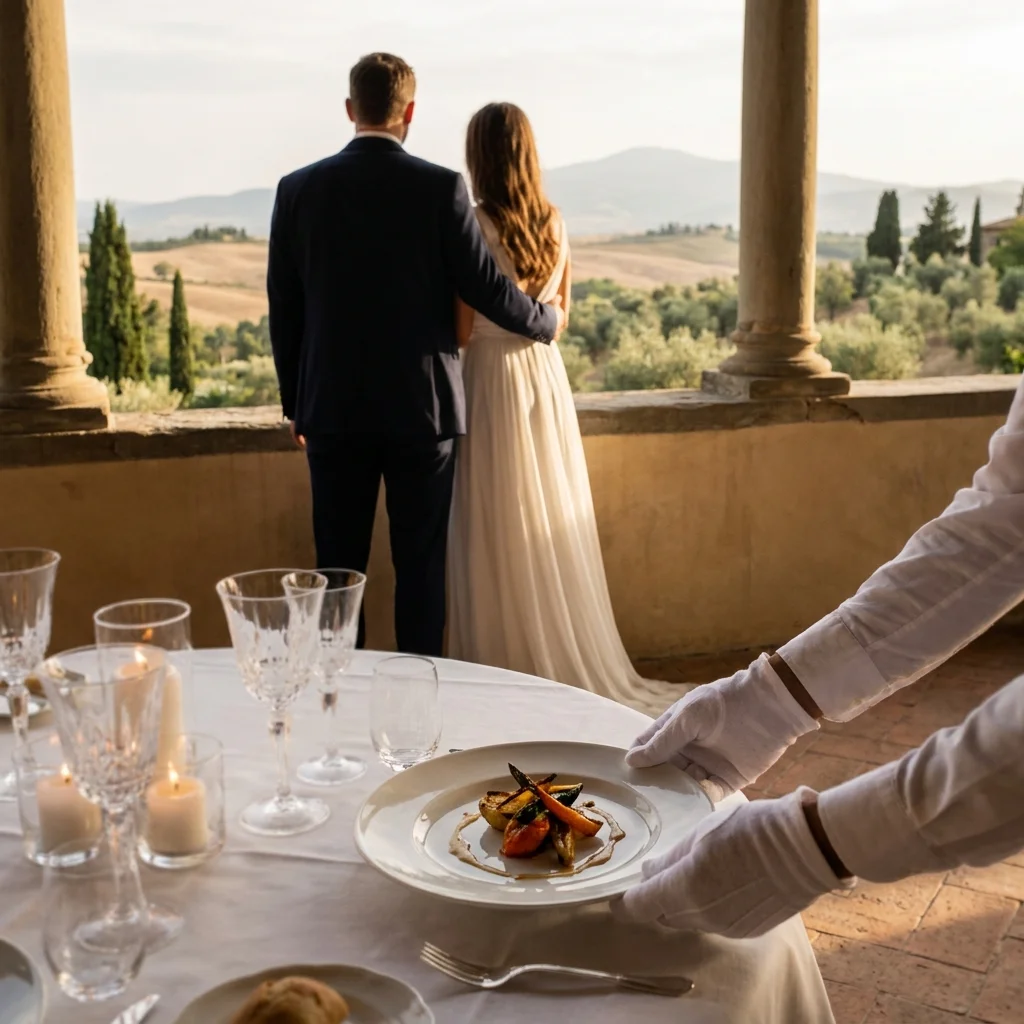 vegan wedding catering italy