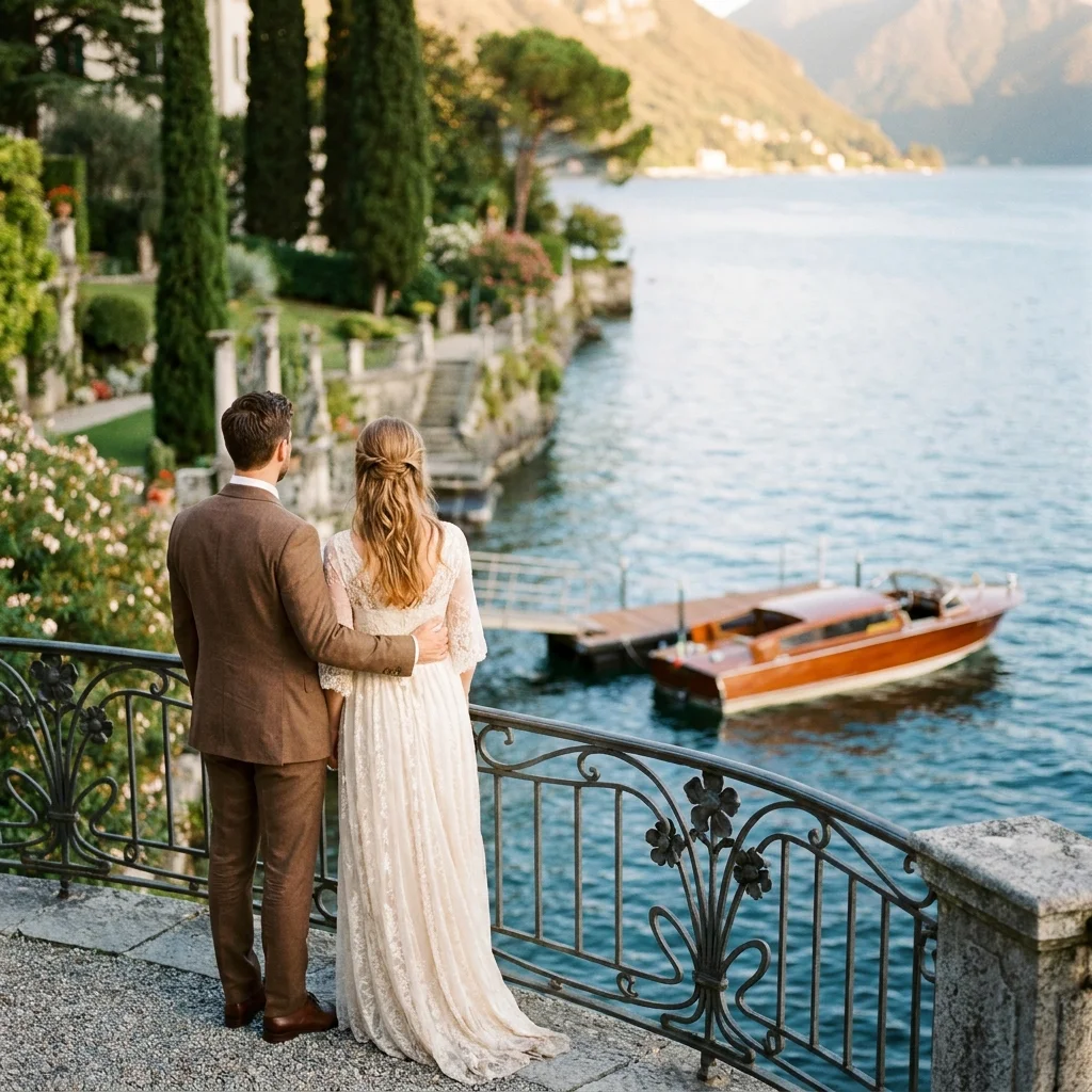 vintage wedding italy
