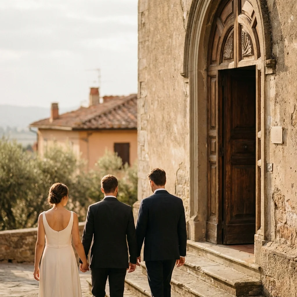 courthouse wedding italy