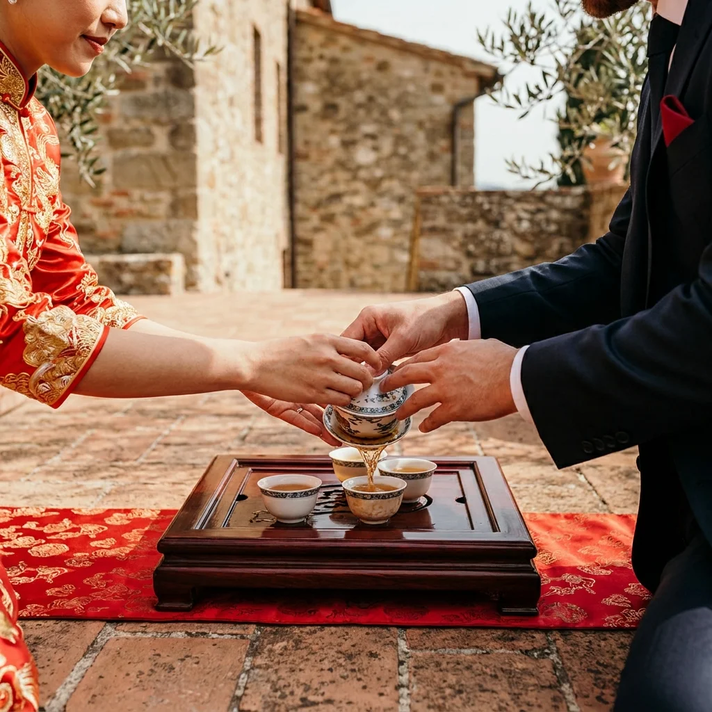 chinese wedding in italy