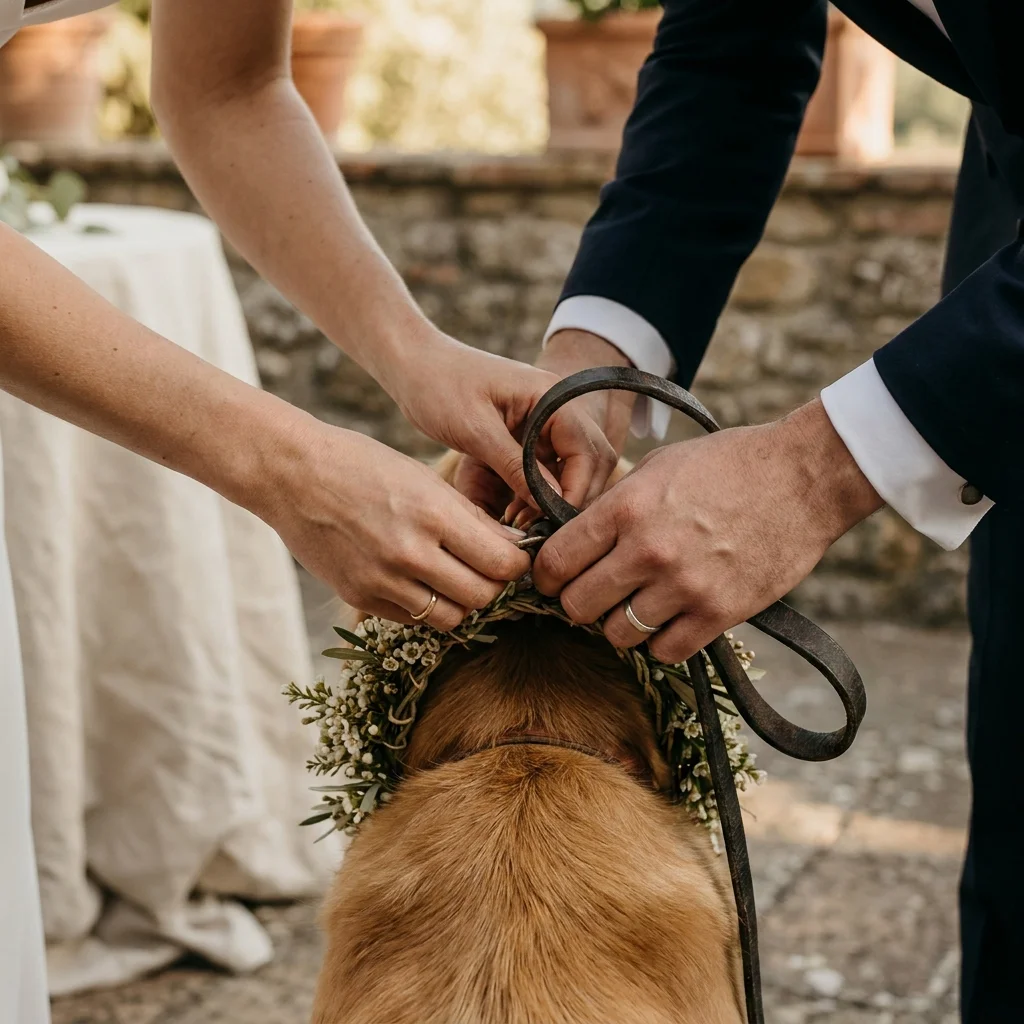 pet friendly wedding italy