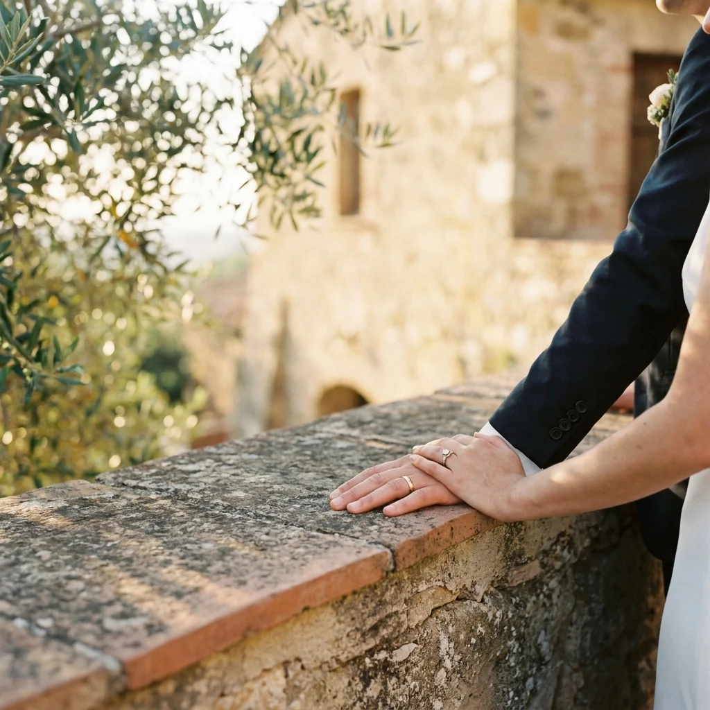 rustic wedding italy