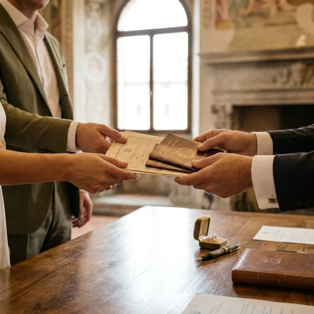 courthouse wedding italy