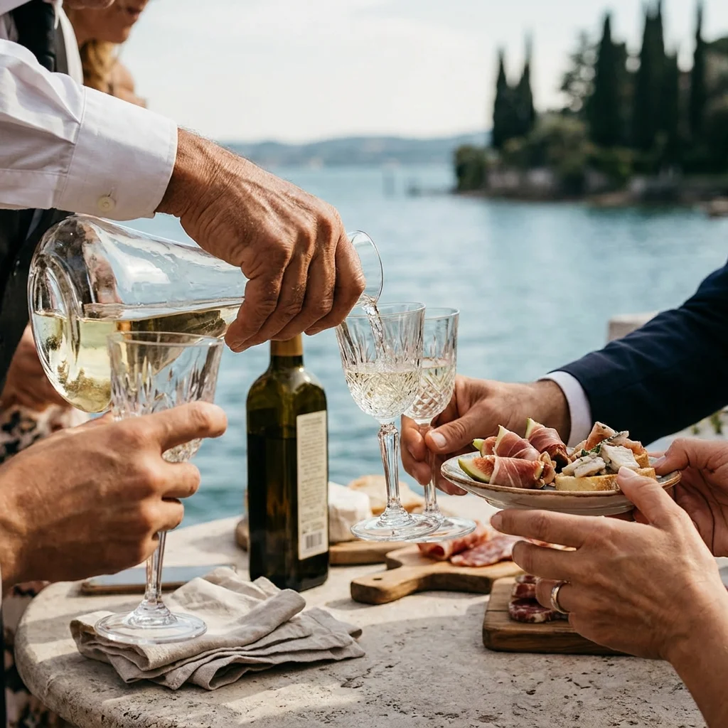lake garda wedding The Italian Wedding Cocktail Hour