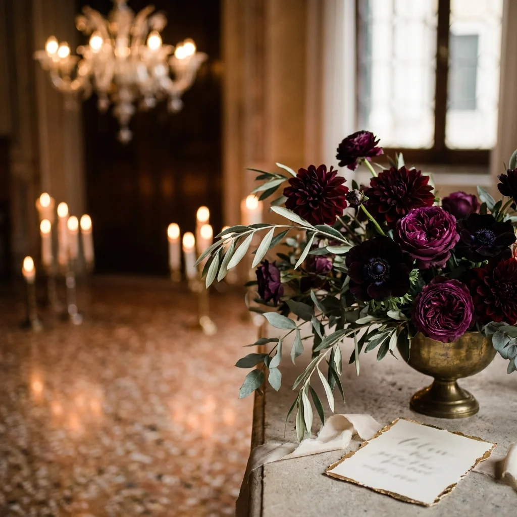 italian wedding color palette