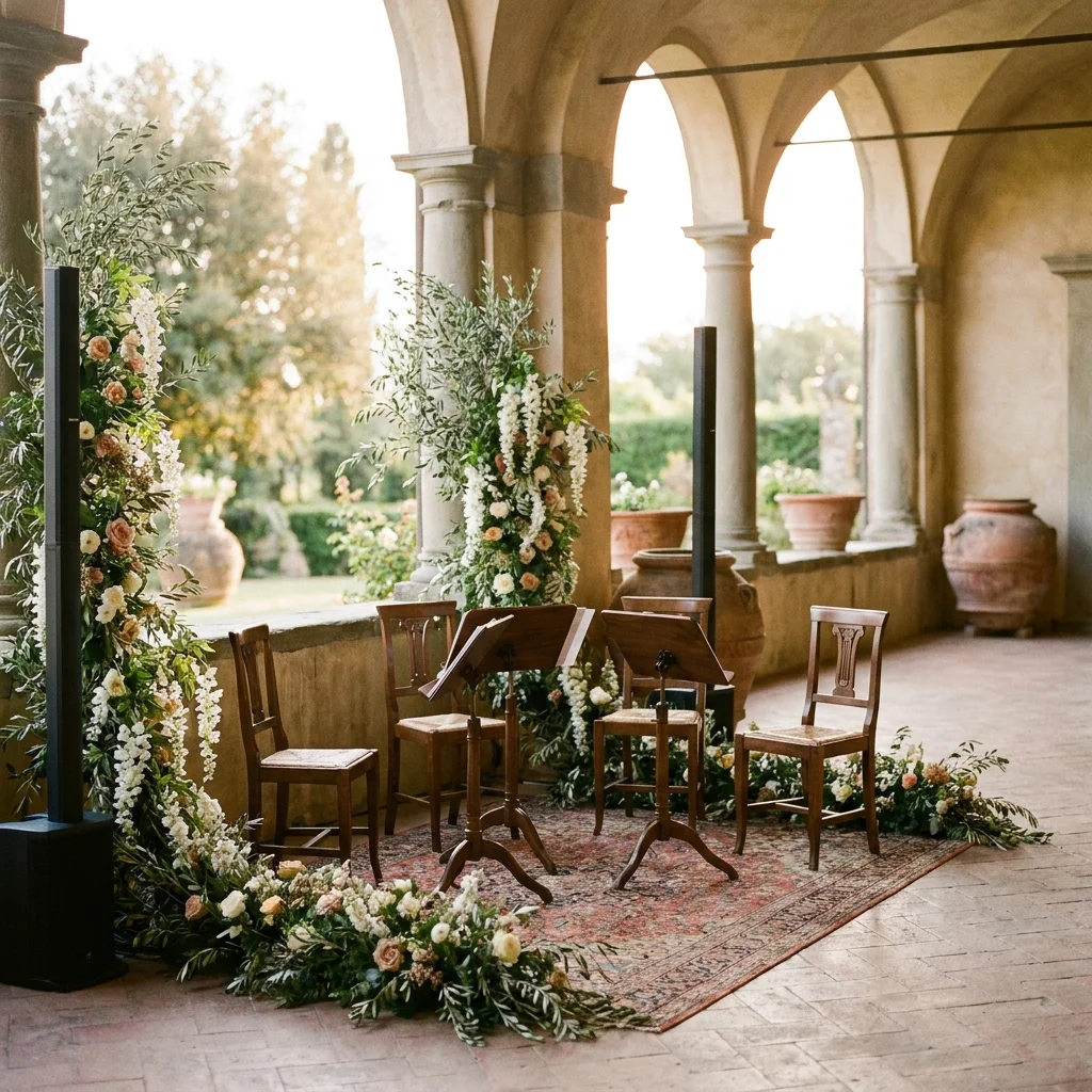 string quartet wedding italy