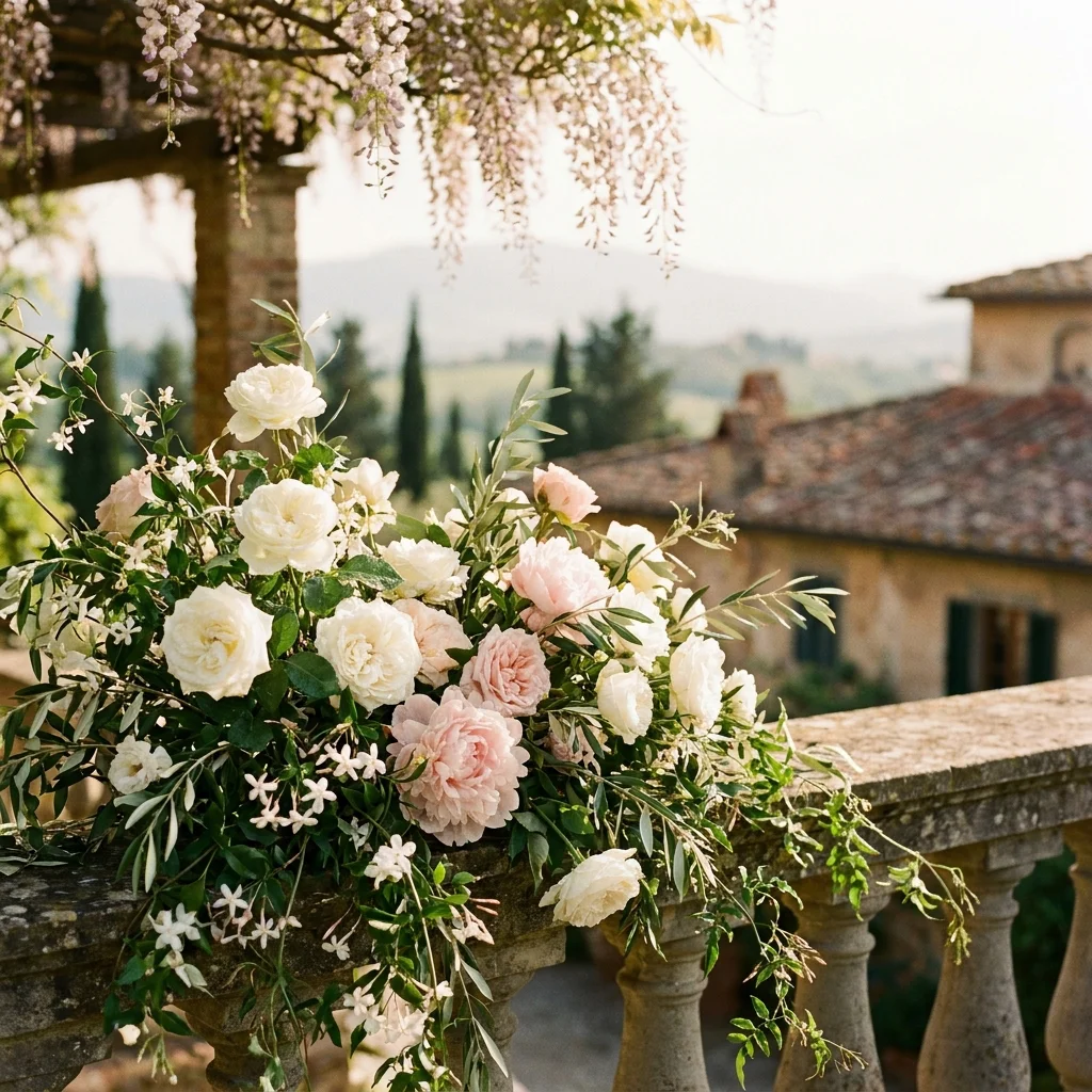 garden wedding italy