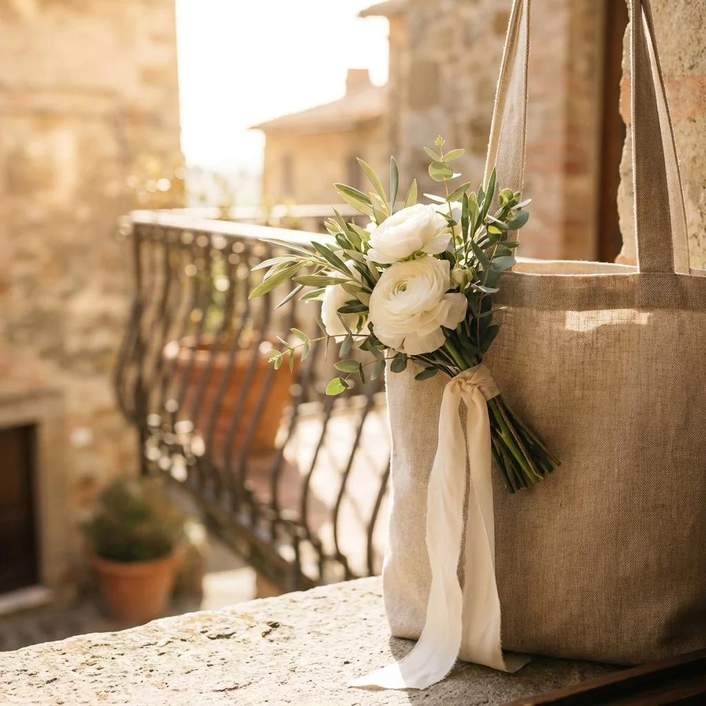 wedding welcome bag italy