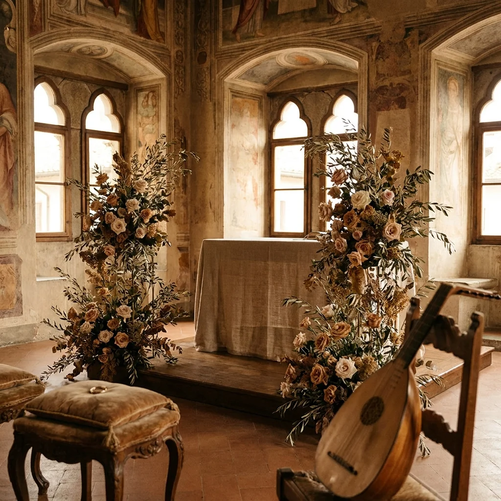 italian renaissance wedding theme