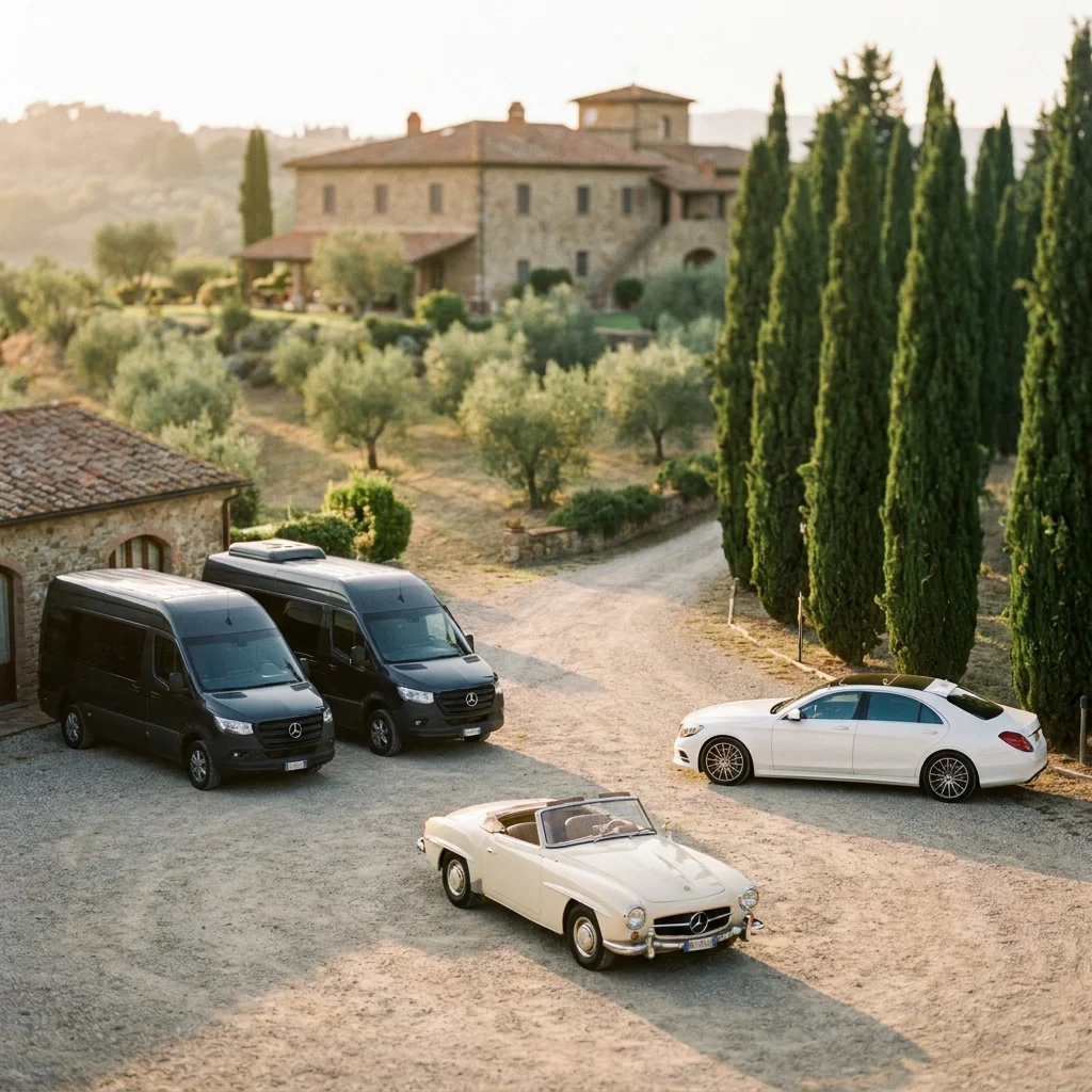 italy wedding shuttle service