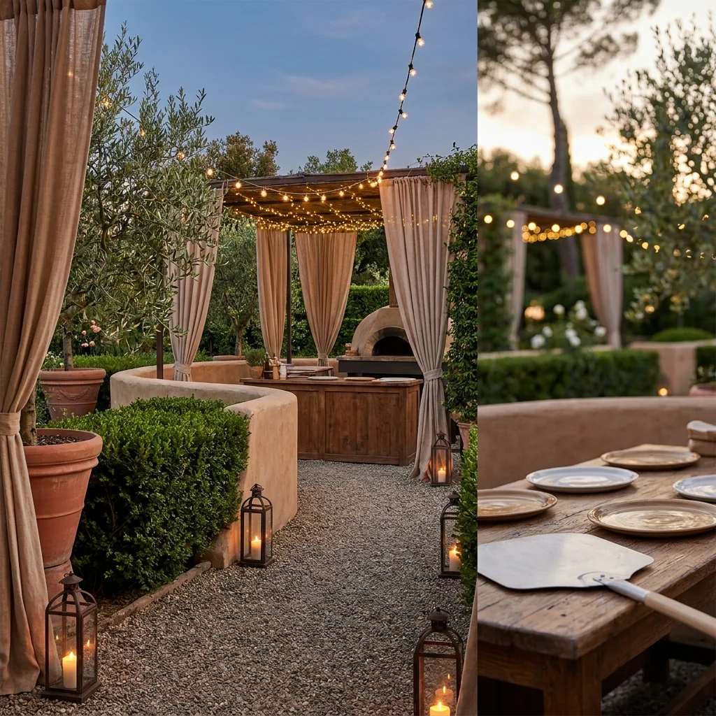 wedding pizza station italy