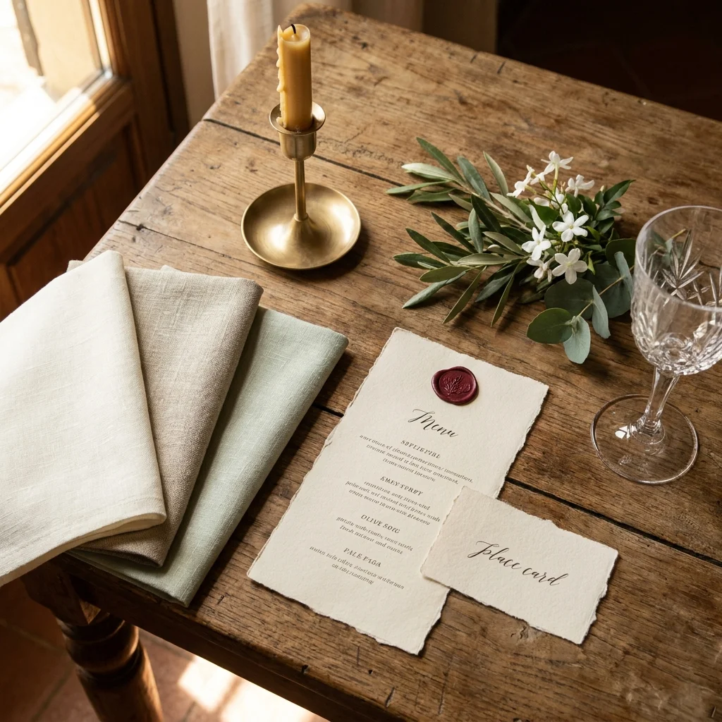tablescape wedding italy