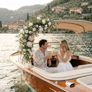 lake garda proposal boat-escape Italy – Kiss Me Italy