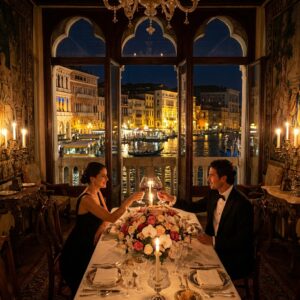 marriage proposal in Venice, Italy canal view overnight experience – Kiss Me Italy